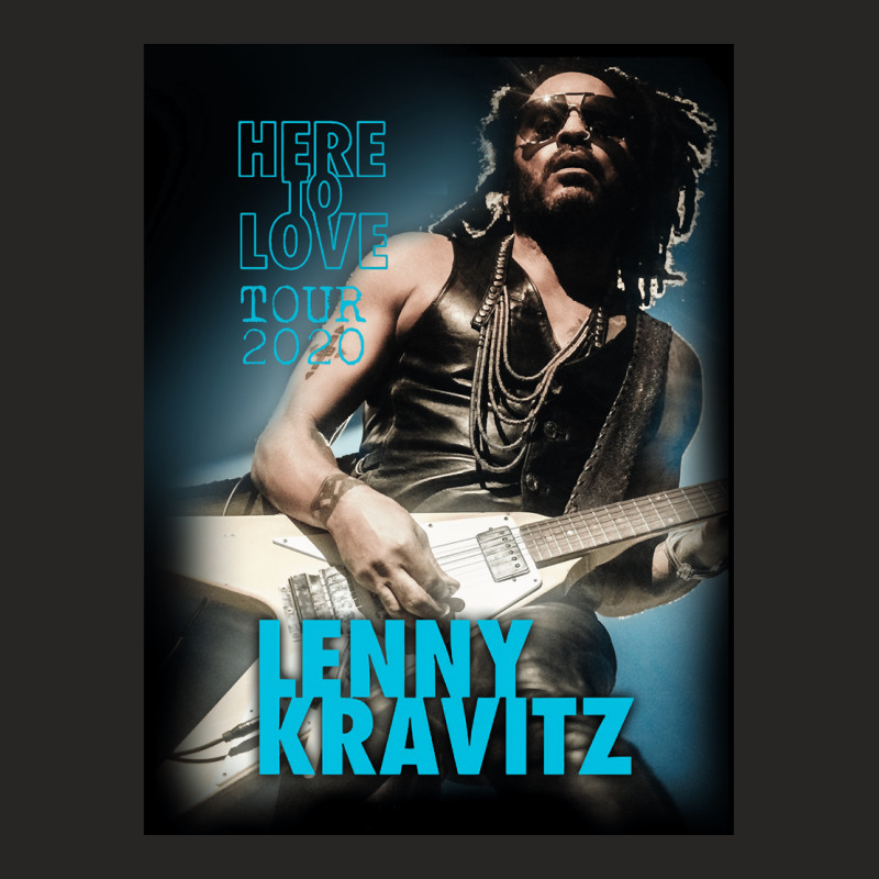 Lenny Tour For Fan Kravitz Here To Love Ladies Fitted T-Shirt by ardylanda | Artistshot