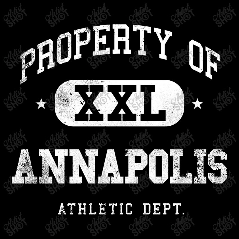 Annapolis Vintage Distressed College Property Xxl Youth Sweatshirt | Artistshot