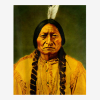 Sitting Bull Lakota Sioux Shaman Leader T Shirt Landscape Canvas Print | Artistshot