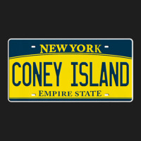 Coney Island New York Brooklyn Ny License Plate Beach Gift Classic T-shirt | Artistshot