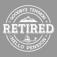 Retired   Goodbye Tension Hello Pension Retirement Shirt Women's V-neck T-shirt | Artistshot