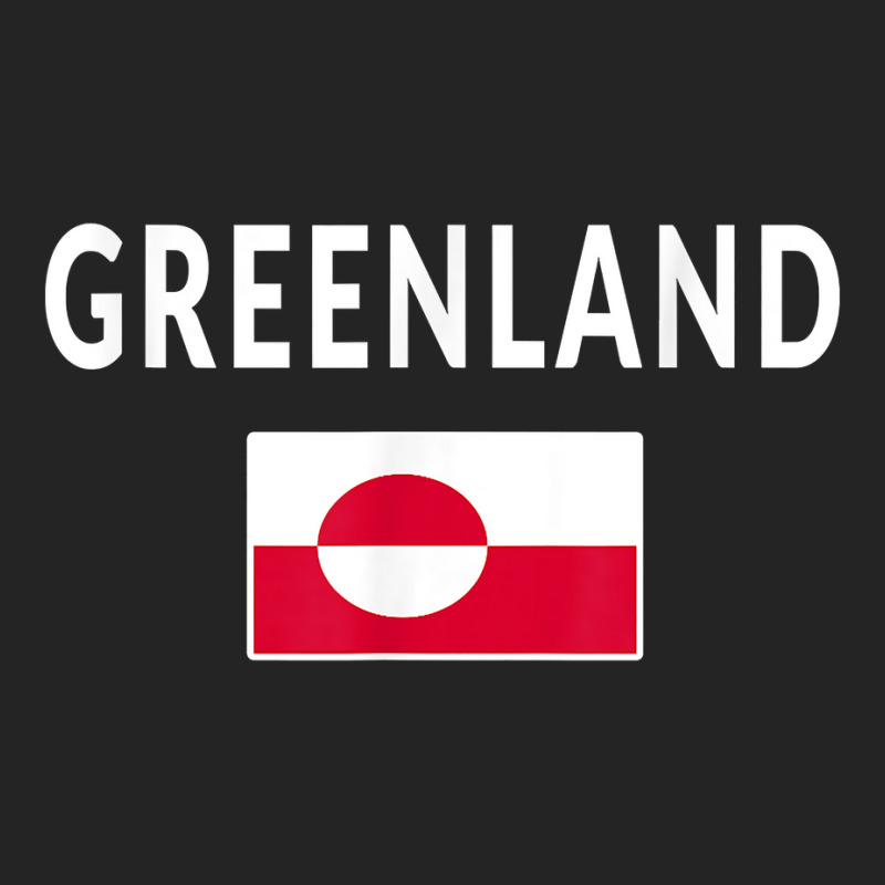 Greenland T Shirt Tee Flag Souvenir Gift Greenlanders T Shirt 3/4 Sleeve Shirt | Artistshot