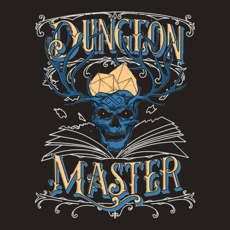 Dungeon Master  Ttrpg Dice Skull Tank Top | Artistshot