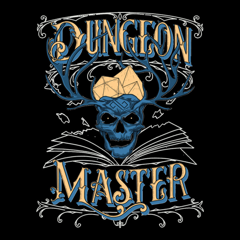 Dungeon Master  Ttrpg Dice Skull Men's 3/4 Sleeve Pajama Set | Artistshot