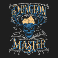 Dungeon Master  Ttrpg Dice Skull Classic T-shirt | Artistshot