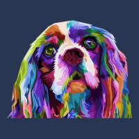 English Cocker Spaniel Pop Art Portrait Dog Owner Ladies Denim Jacket | Artistshot