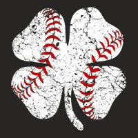 Baseball St Patricks Day Boys Men Catcher Pitcher Shamrock Ladies Fitted T-shirt | Artistshot