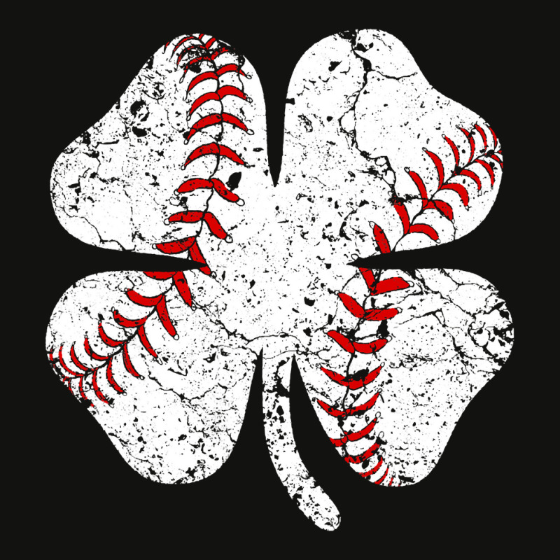 Baseball St Patricks Day Boys Men Catcher Pitcher Shamrock Scorecard Crop Tee by Tisha Brown | Artistshot