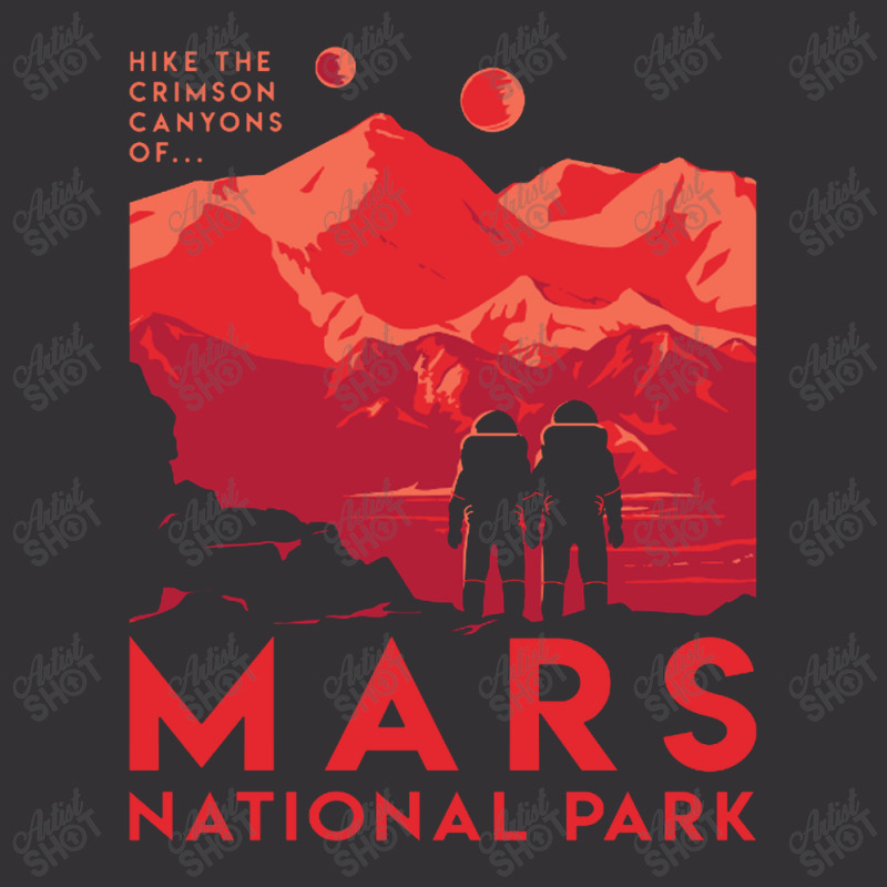 Mars National Park Vintage Hoodie And Short Set by Gubraxx | Artistshot