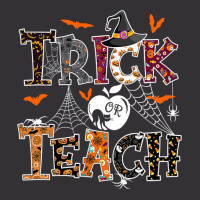 Fall Holiday Themed Thanksgiving Halloween Teacher Trick Or Vintage Hoodie And Short Set | Artistshot