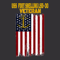 Uss Fort Snelling Lsd 30 Dock Landing Ship Veterans Day Vintage Hoodie | Artistshot