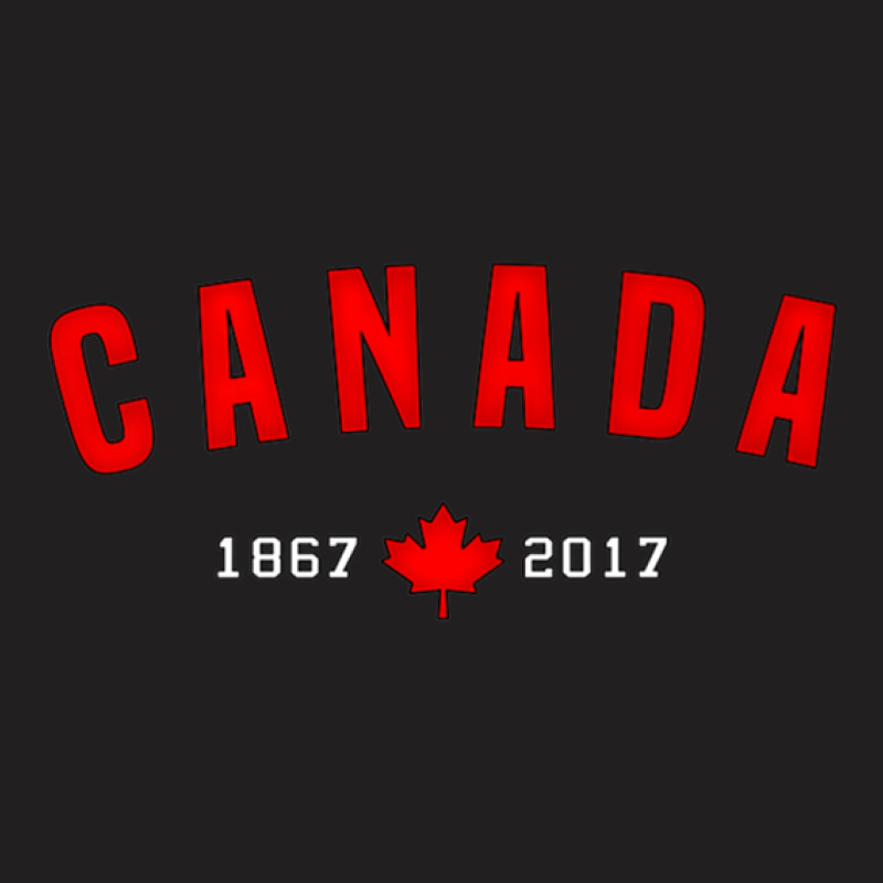 Canada 150 1867-2017 Maple Leaf T-Shirt by DiyaBarry | Artistshot