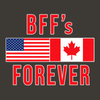 Canada Usa Flags Bffs Bucket Hat | Artistshot