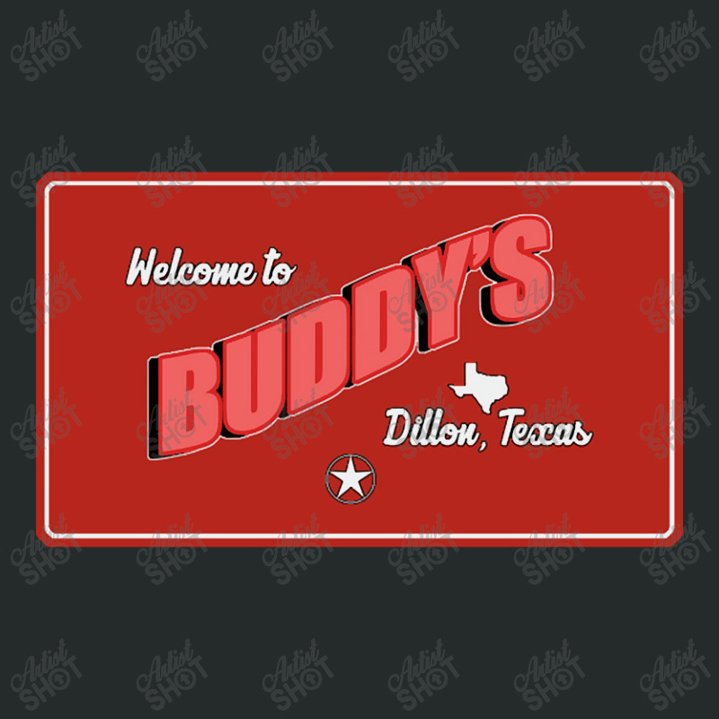 Buddy's Bar - Dillon, Texas Women's Triblend Scoop T-shirt by macklinsampson | Artistshot