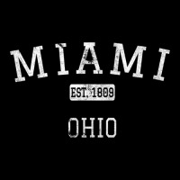 Miami Ohio Oh Vintage Adjustable Cap | Artistshot