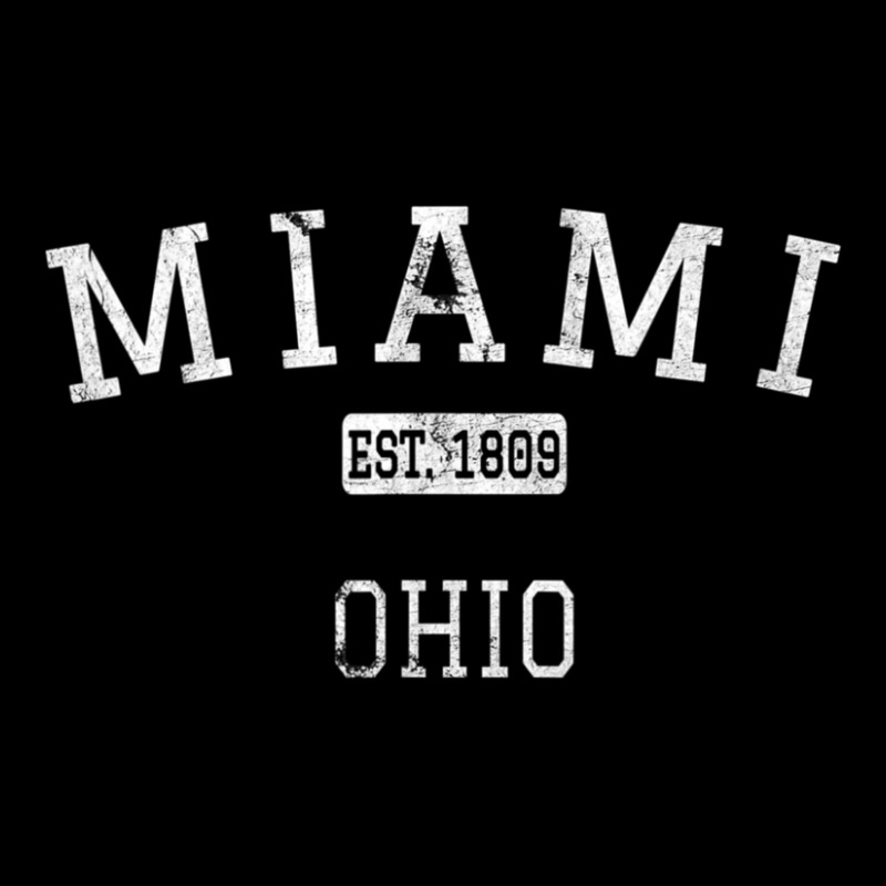 Miami Ohio Oh Vintage Adjustable Cap by Jerhogen528 | Artistshot