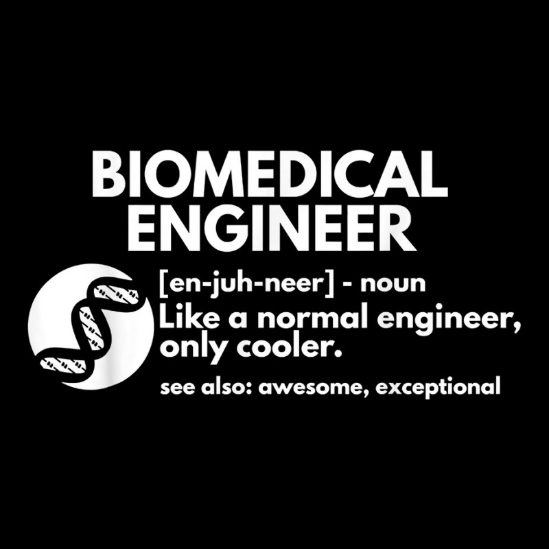 Biomedical Engineer Definition Funny Engineering For Fans Adjustable Cap by TacitaSylvester | Artistshot