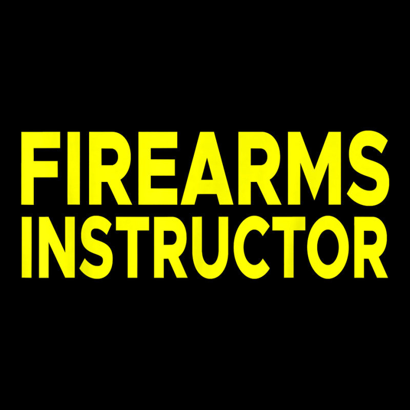 Firearms Instructor Shirt Range Gun Safety Firearm Shooting Long Sleeve Shirts | Artistshot