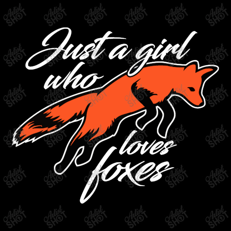 Girl Loves Foxes Pocket T-Shirt by haydar | Artistshot