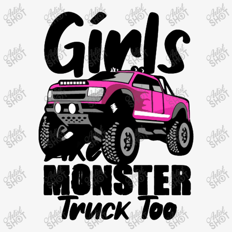 Girl Monster Trucks Ladies Fitted T-Shirt by haydar | Artistshot