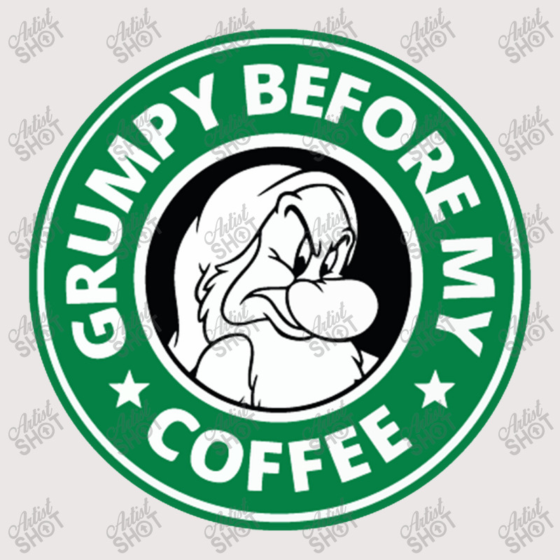 Grumpy Before My Coffee Pocket T-Shirt by haydar | Artistshot