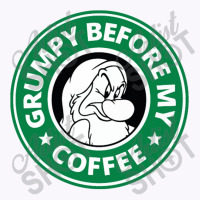 Grumpy Before My Coffee Tank Top | Artistshot