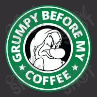 Grumpy Before My Coffee Vintage Hoodie | Artistshot