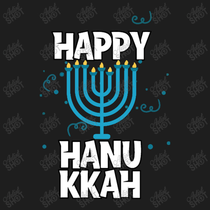 Happy Hanukkah Classic T-shirt by haydar | Artistshot