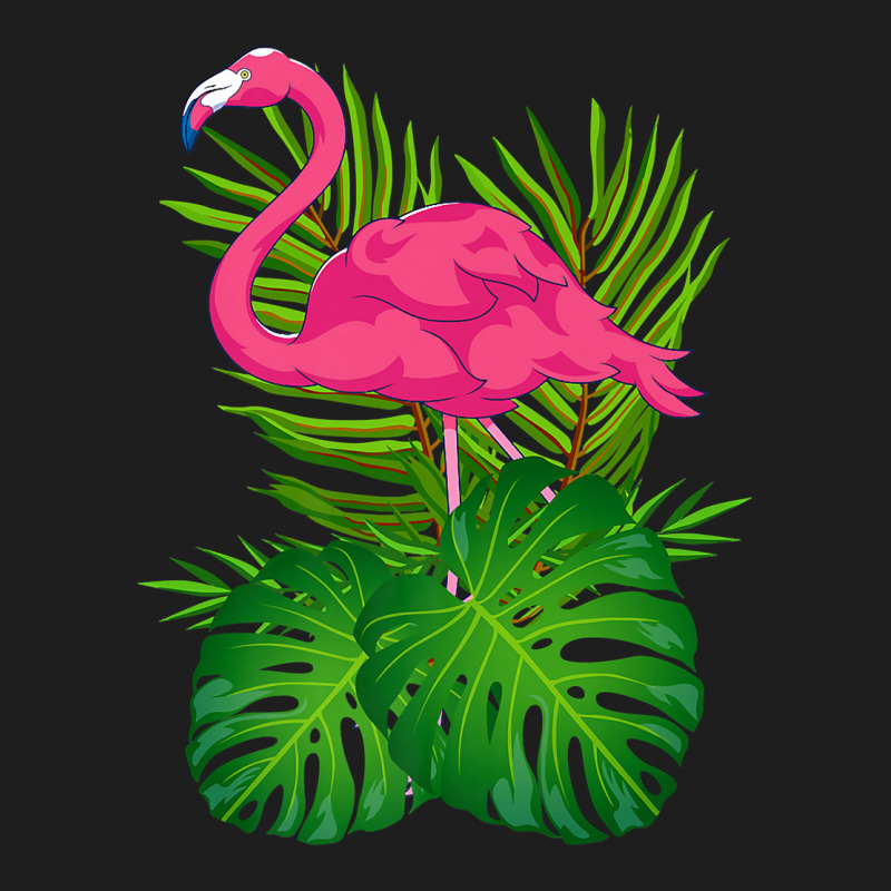 Wildlife Tropical Animal Exotic Bird Lover Pink Flamingo Premium T Shi Classic T-shirt by cm-arts | Artistshot