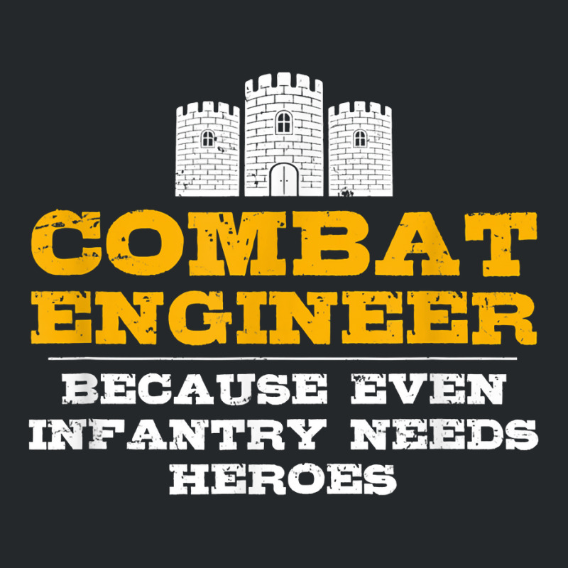 Combat Engineer Engineer Gifts Army Engineering For Fans Crewneck Sweatshirt by TacitaSylvester | Artistshot