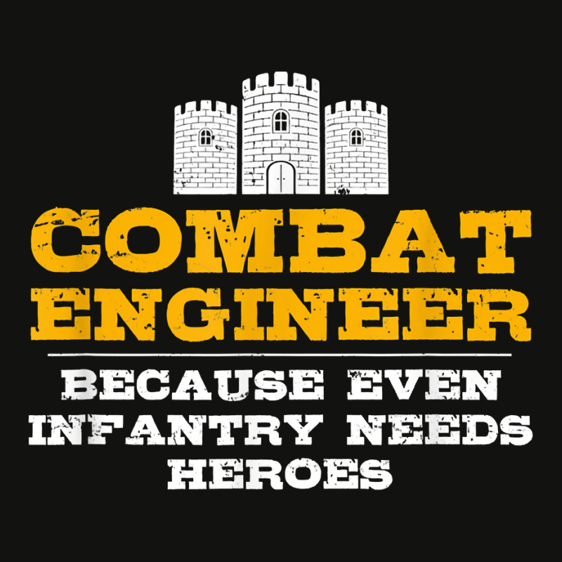 Combat Engineer Engineer Gifts Army Engineering For Fans Scorecard Crop Tee by TacitaSylvester | Artistshot