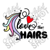 I Love This Hairs Unicorn 3/4 Sleeve Shirt | Artistshot