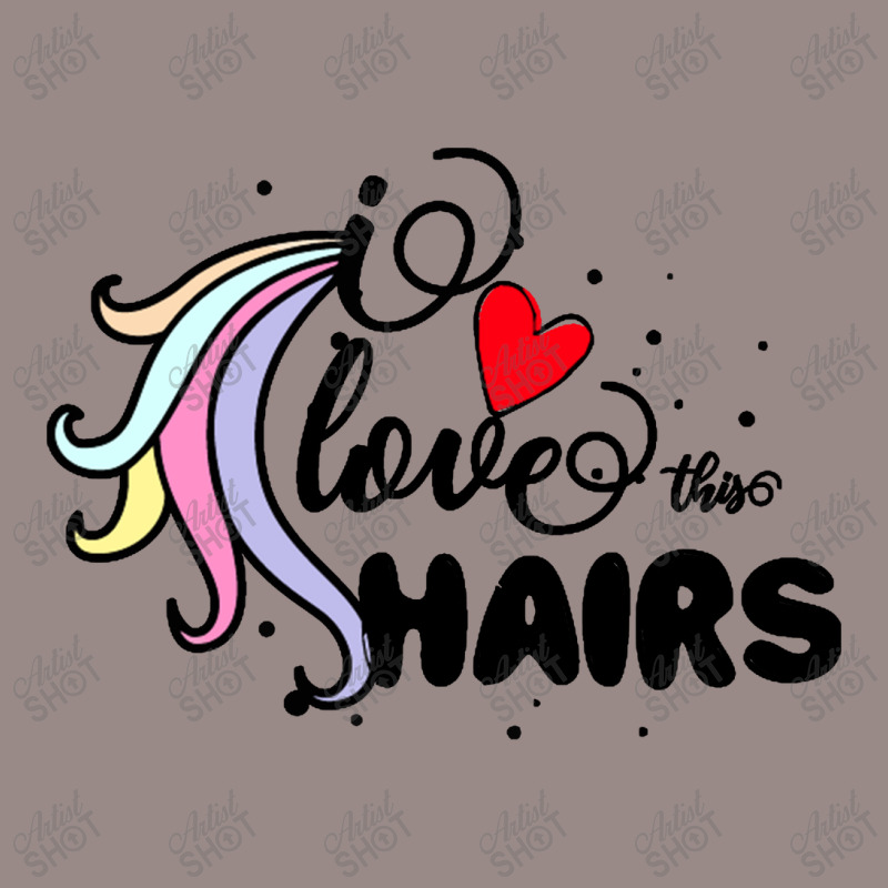 I Love This Hairs Unicorn Vintage T-Shirt by haydar | Artistshot