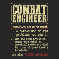 Combat Engineer Dictionary Term For Fans Ladies Fitted T-shirt | Artistshot