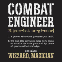 Combat Engineer Funny Engineering Dictionary Term Definition For Fans T-shirt | Artistshot