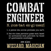 Combat Engineer Funny Engineering Dictionary Term Definition For Fans Pocket T-shirt | Artistshot