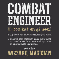 Combat Engineer Funny Engineering Dictionary Term Definition For Fans Vintage Hoodie And Short Set | Artistshot