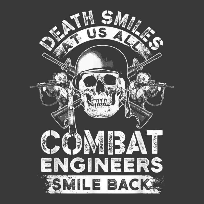 Combat Engineer Smiles Usa Military Sapper For Fans Ladies Curvy T-Shirt by TacitaSylvester | Artistshot