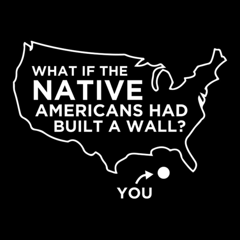 Anti Trump Wall Native Americans Wall Unisex Jogger | Artistshot