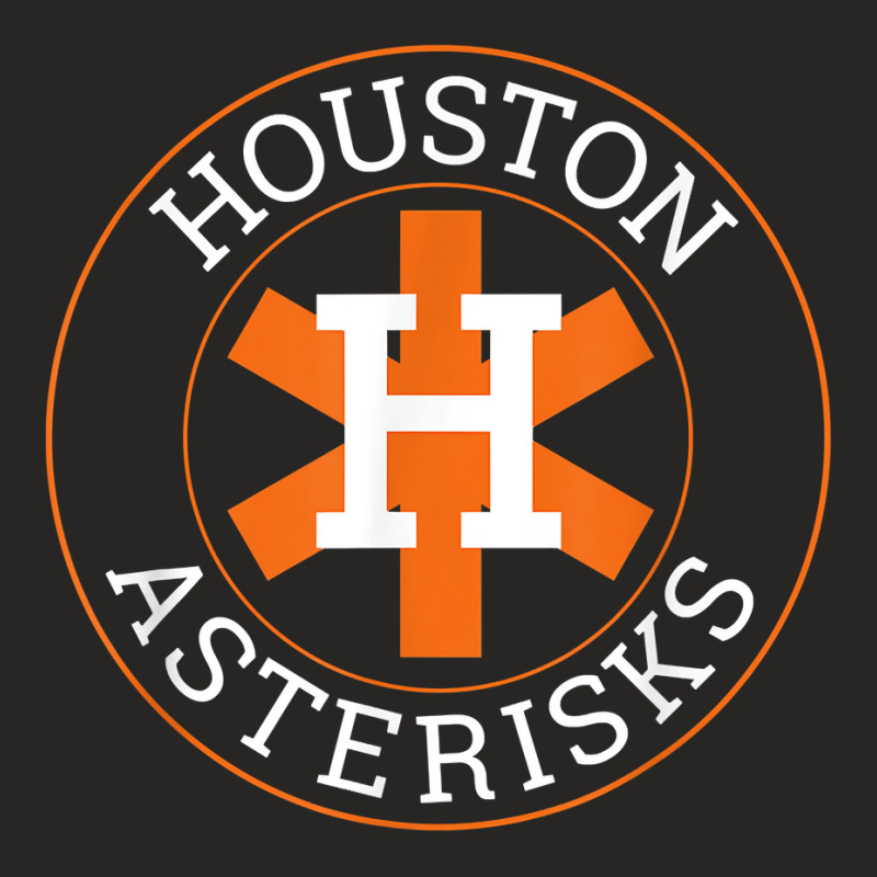 Houston Asterisks Cheated In 2017 Funny Baseball For Fans T Shirt Ladies Fitted T-Shirt by pypybedypa | Artistshot