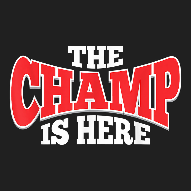 The Champ Is Here  Sport Martial Arts Motivational Gym Gift T Shirt Ladies Polo Shirt by nyxexaelaewe7 | Artistshot