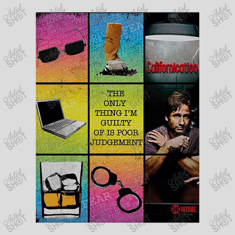 Californication, Poor Judgement  Californication Hank Moody Comedy Dra Men's Polo Shirt | Artistshot