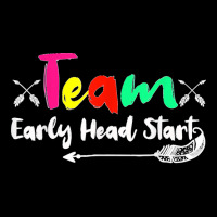 Team Early Head Start Back To School Funny Teacher Adults V-neck Tee | Artistshot