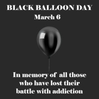 Black Balloon Day Overdose Awareness Addition T Toddler T-shirt | Artistshot