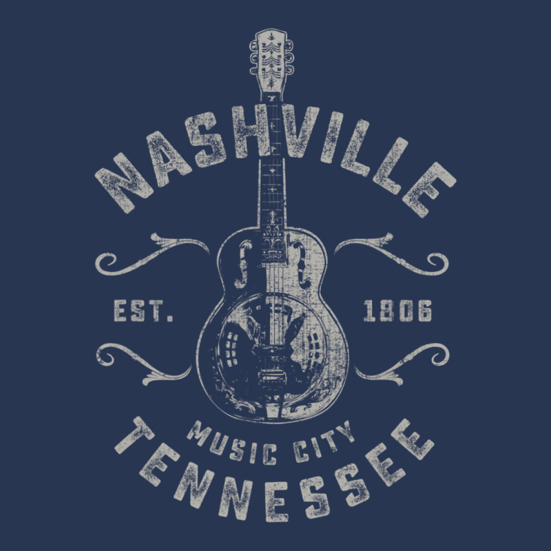 Nashville Music City Usa Vintage Men Denim Jacket | Artistshot