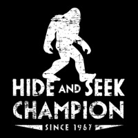 Hide & Seek Champion 1967 Funny Bigfoot Sasquatch Gift Adjustable Cap | Artistshot