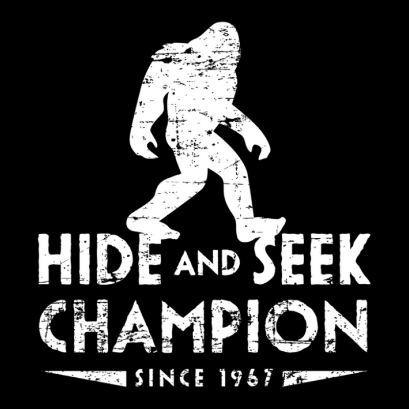 Hide & Seek Champion 1967 Funny Bigfoot Sasquatch Gift Adjustable Cap by DiyaBarry | Artistshot