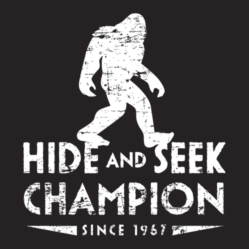 Hide & Seek Champion 1967 Funny Bigfoot Sasquatch Gift Vintage Cap by DiyaBarry | Artistshot