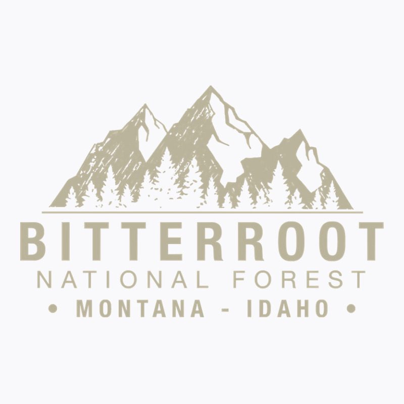 Bitterroot National Forest Montana Idaho Pullover T-Shirt by badieu97 | Artistshot