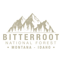 Bitterroot National Forest Montana Idaho Pullover V-neck Tee | Artistshot